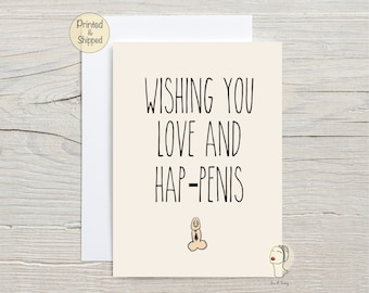 Penis Birthday Card | Etsy