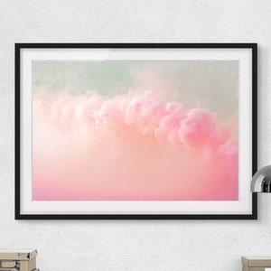 Cartel foto paisaje de Toscana, fotografía de Italia estética, estética del dormitorio de la imagen del paisaje brumoso, arte de pared Siena