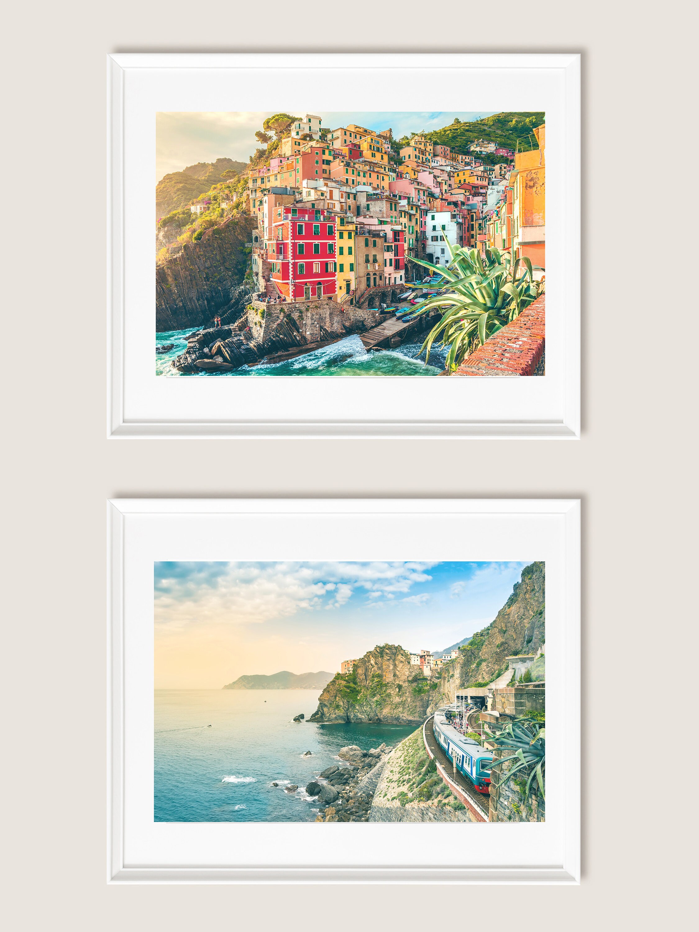 Cinque Terre Print Set, Cinque Terre Wall Art, Italy Wall Art, Cinque