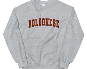 Bluza z kapturem BOLOGNESE | Bluza z kapturem Food, Bluza z kapturem Pasta, Kocham węglowodany, Bluza z kapturem Collegiate