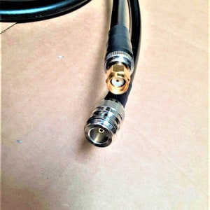US Made LMR-400 Antenna Jumper Coax Cable: N Female to SMA R/P, 50 Ohm