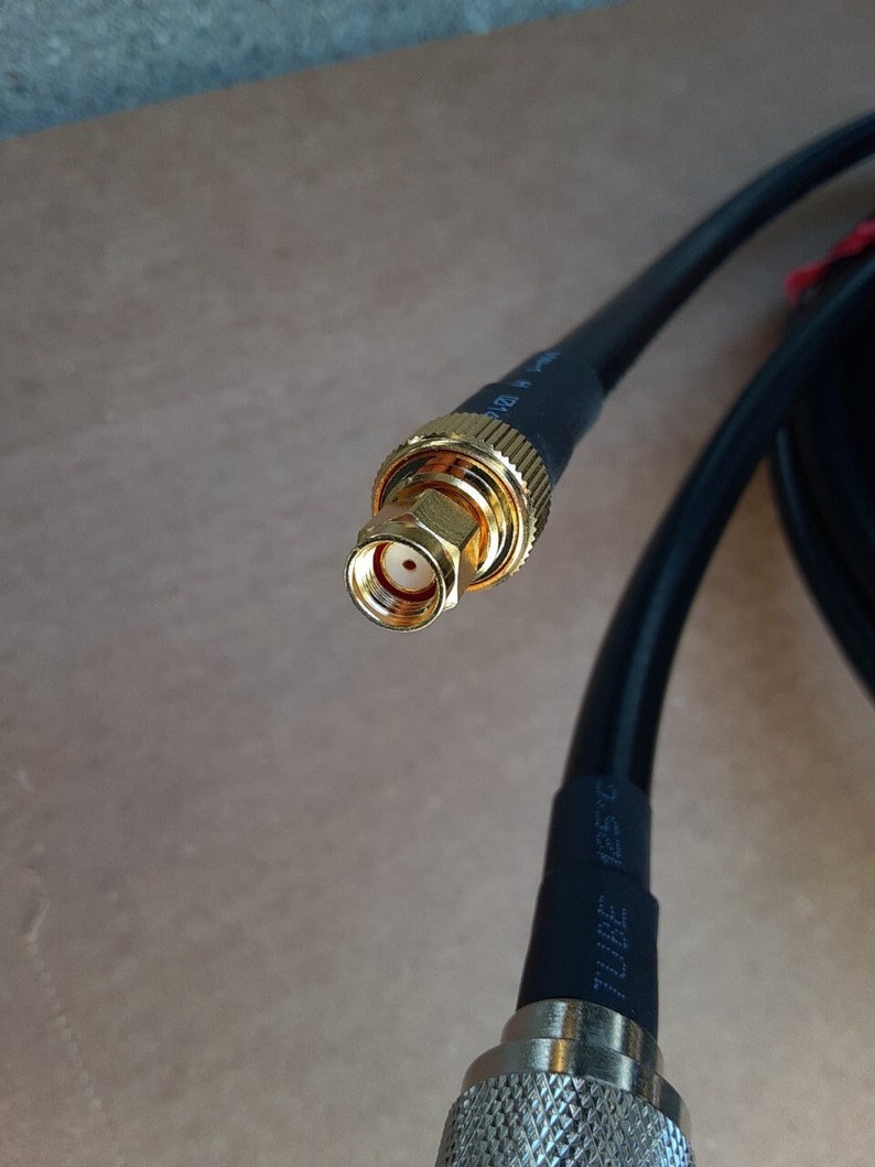 US Made LMR400 Antenna Jumper Coax Cable N Male to SMA R/P Etsy