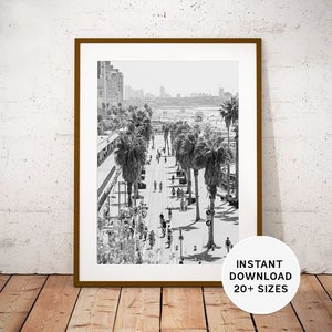 TEL AVIV, Isreal, Isreal Printables, Jewish Art, Jerusalem, Jewish Print, Tel Aviv Print, Instant Download, Travel Photography, Black White