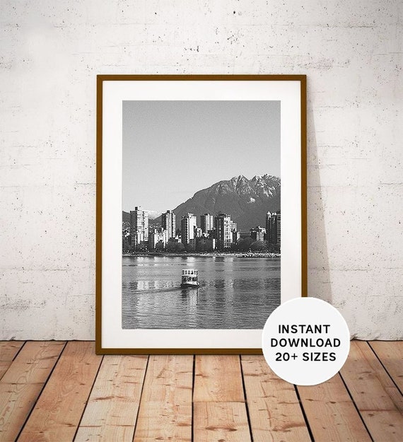 KITSILANO VANCOUVER British Columbia Instant Print Instant Etsy