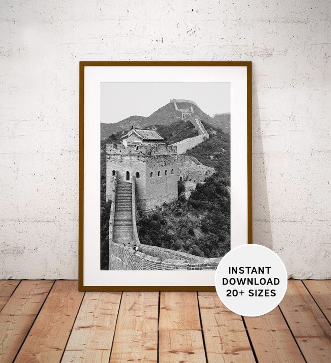 GREAT WALL of CHINA, Printables, Instant Download, Travel Photography ...