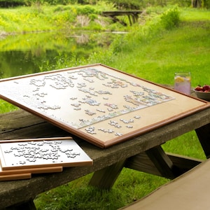 ZAKCO 1000 - Puzzleboard for 1000 Piece Puzzles with Optional Spinner