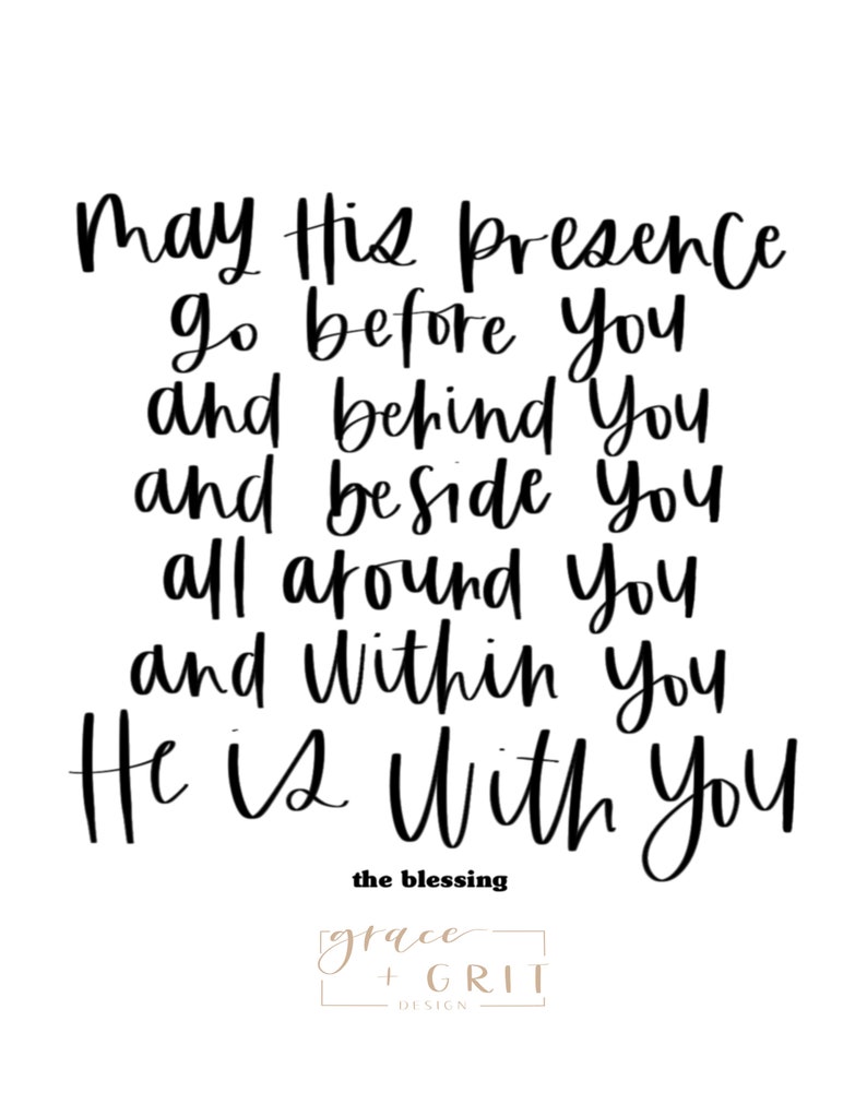 The Blessing Lyrics // Song Lyrics Digital Download // Kari | Etsy
