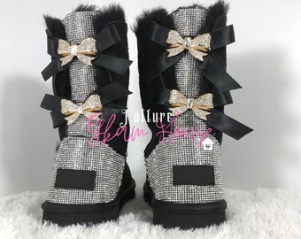 mens rhinestone boots