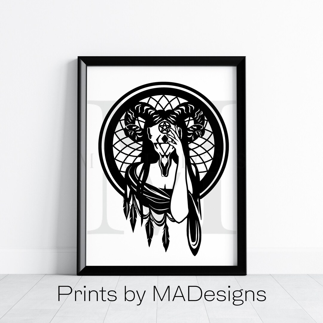 Goth Print Art Goth Prints Goth Printable Goth Printable - Etsy