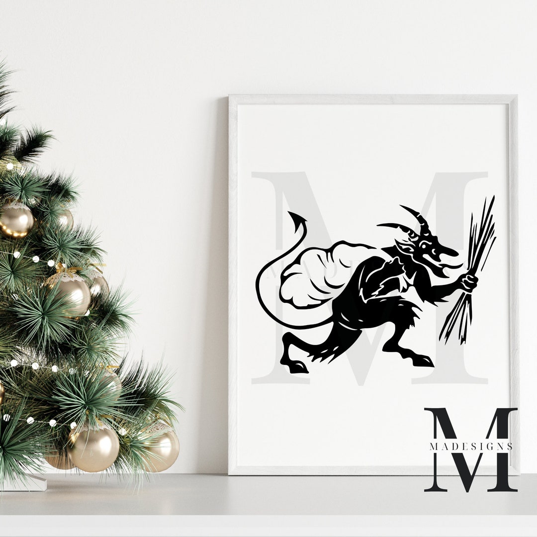 Krampus Print Krampus Printables Krampus Png Krampus - Etsy
