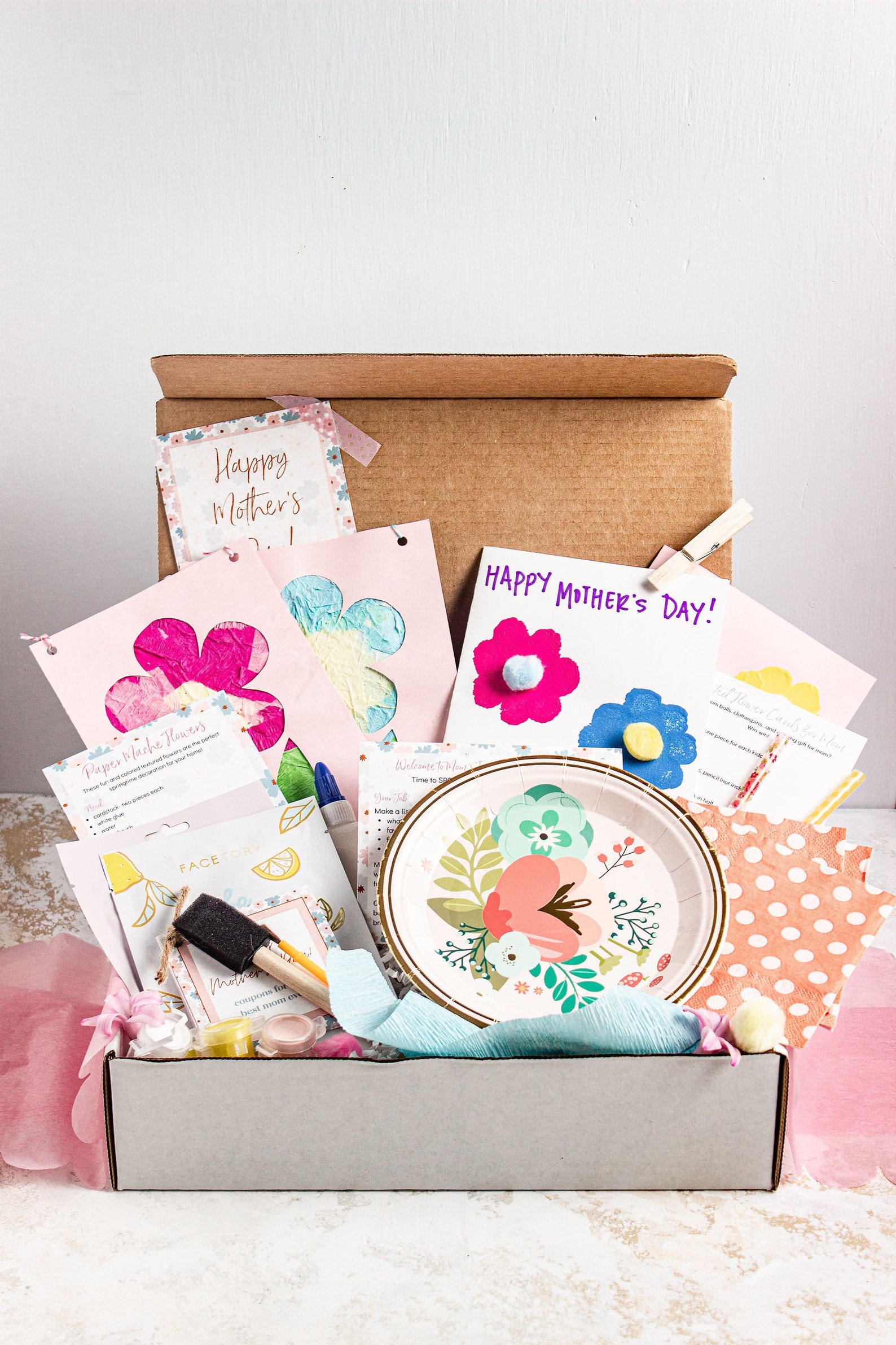 Mother's Day Craft Box Kids Activity Box Kids Etsy