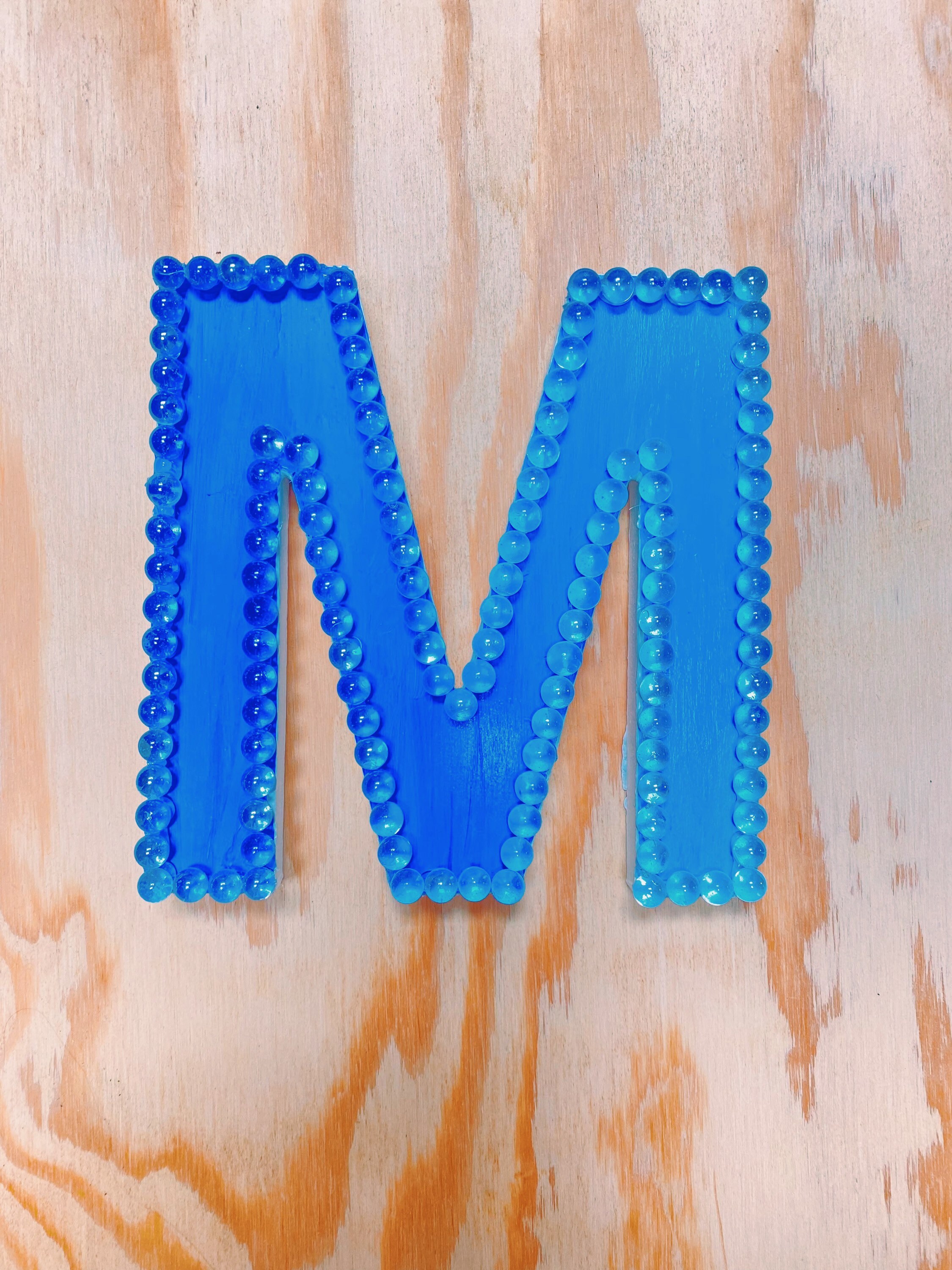 Decorated Letter M Etsy