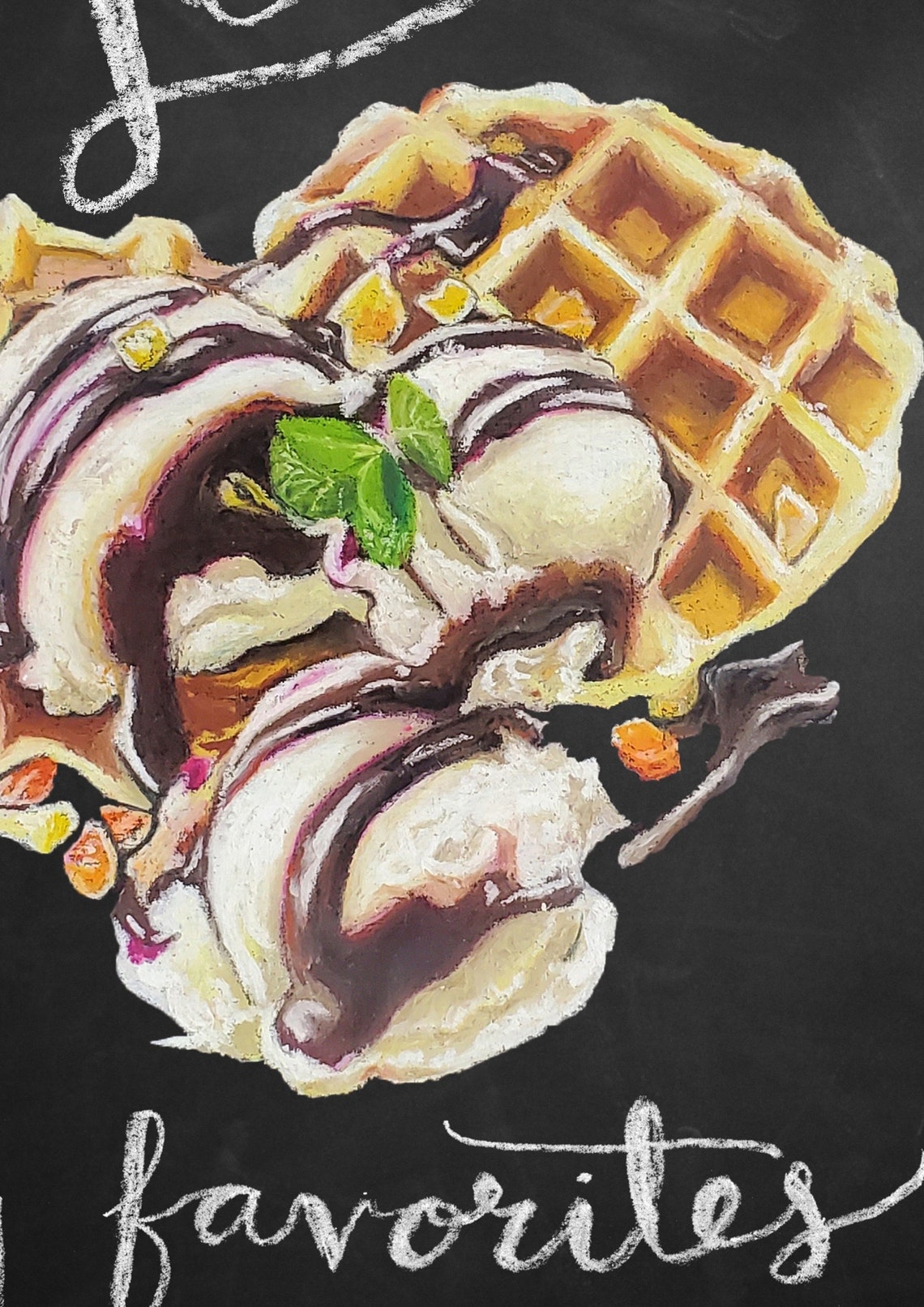 Waffle Printable Drawing Wall Art Waffle Sign Board Waffle Etsy Waffle Printable Drawing Wall Art Waffle Sign Board Waffle Etsy