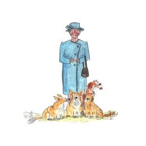 Queen Elizabeth II 96th birthday special print