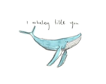 I whaley like you A6 card