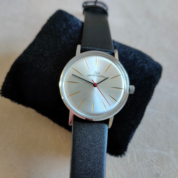 Classic vintage soviet watch LUCH, mens watch, watch for men, gift for men, silver watch, antique watch, mechanical watch