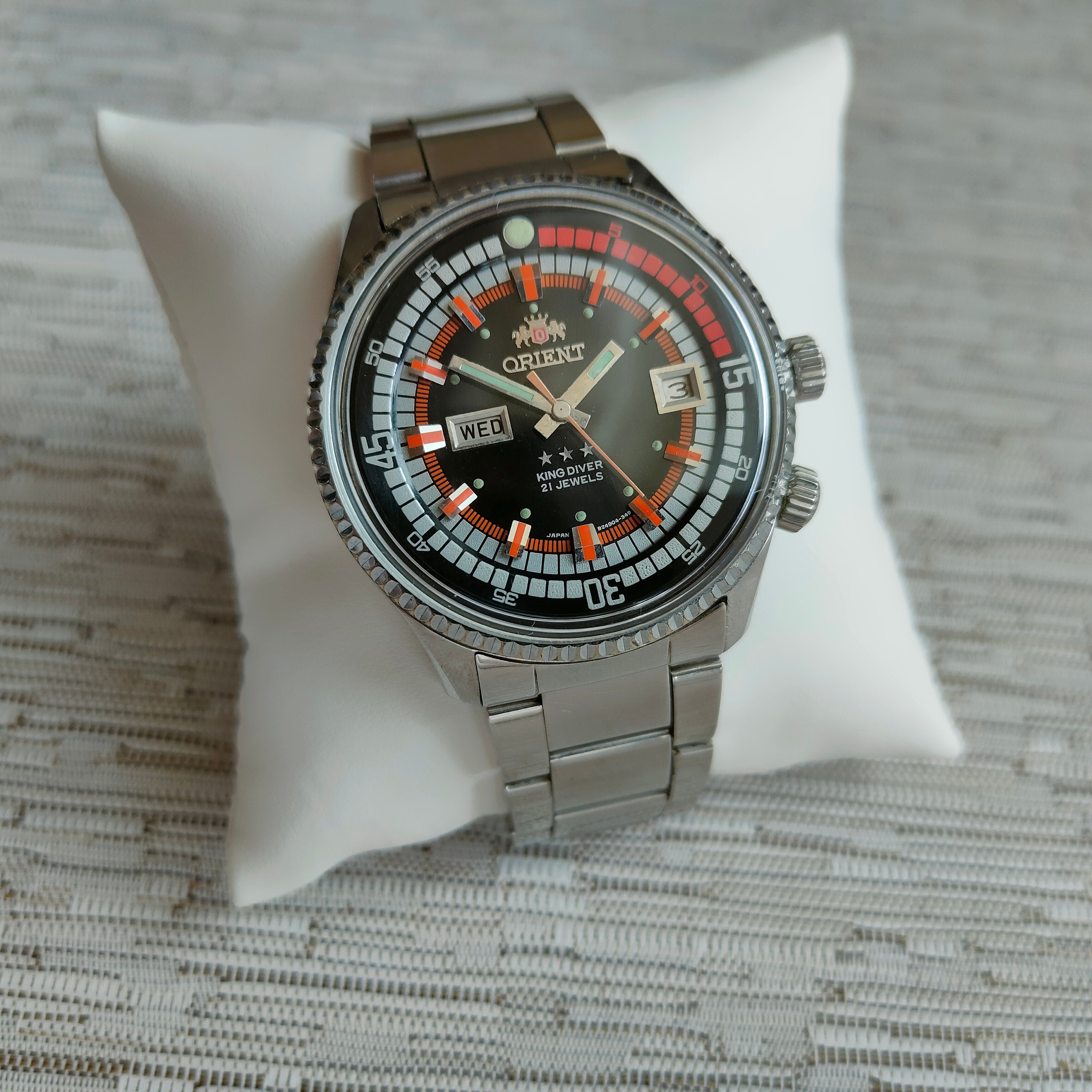 Orient King Diver Watch, Vintage Rare Model From 70s, Automatic