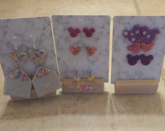 Confetti Mouse Earring Sets