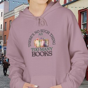 Book Lover Fleece Hoodie, Reading Enthusiast Sweatshirt, Bookworm Gift, Literary Apparel, Cozy Reading Vibes Pullover