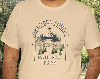 Forbidden Forest Comfort Farben Unisex Garment-Dyed T-Shirt