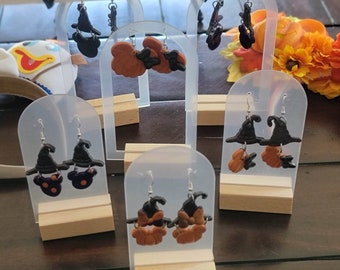 Magical Not-So-Spooky Drop Clay Earrings