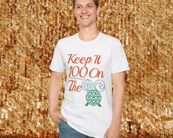 Magic Keep it 100 Unisex Garment-Dyed T-shirt, Magical Showgirl Shirt, Music Lover Gift, Music and Magic,