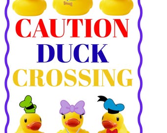 Cruise Door Magnets Set, Classic Cartoon Friends Inspired Designs, Vacation Cabin Decor, Cruise Magnet Sets, Cruise Duck Magnets