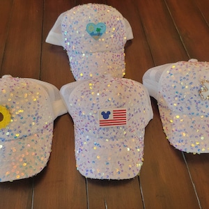 Sequin Summer Baseball Cap