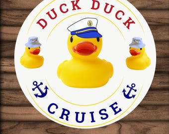 Set of Cruise Door Duck Magnets | Cruise Door Decorations