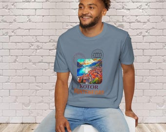 Kotor Montenegro Travel Unisex T-Shirt, Tank Top and Canvas Tote, Vacation Shirt, Tourism Apparel, Adventure Top, Traveler Gift