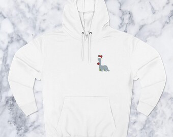 Sweat-shirt à capuche brodé dinosaure Gertie Magical Theme Park de Noël