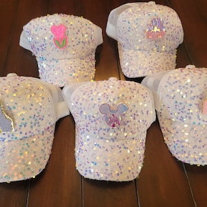 Sequin Magic Mouse Baseball Hat