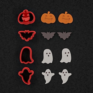 Halloween Clay Cutters - Polymer Cutter - Jewelry making