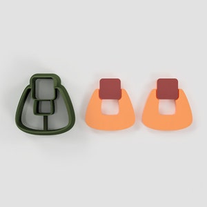 Polymer Clay Cutters, Classic Style Cutter, 3D printed Clay Cutter, Embossing Clay Cutter, Clay Cutter