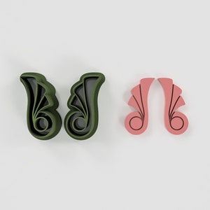 Polymer Clay Cutters, Classic Style Cutter, 3D printed Clay Cutter, Embossing Clay Cutter, Clay Cutter