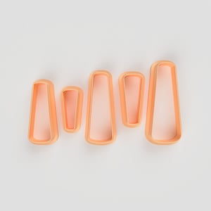 Polymer Clay Cutters - Basic Shape Cutters - Dome Shape Cutter - 3D printed cutters - Jewelry clay cutter