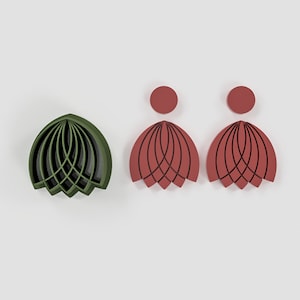 Polymer Clay Cutters, Classic Style Cutter, 3D printed Clay Cutter, Embossing Clay Cutter, Clay Cutter