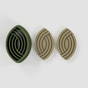 Polymer Clay Cutters, Classic Style Cutter, 3D printed Clay Cutter, Embossing Clay Cutter, Clay Cutter