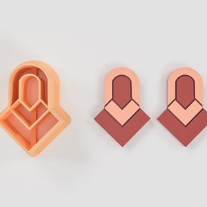 Polymer Clay Cutters, Classic Style Cutter, 3D printed Clay Cutter, Embossing Clay Cutter, Clay Cutter
