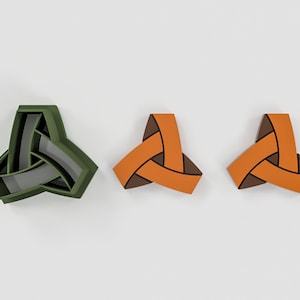 Polymer Clay Cutters, Classic Style Cutter, 3D printed Clay Cutter, Embossing Clay Cutter, Clay Cutter