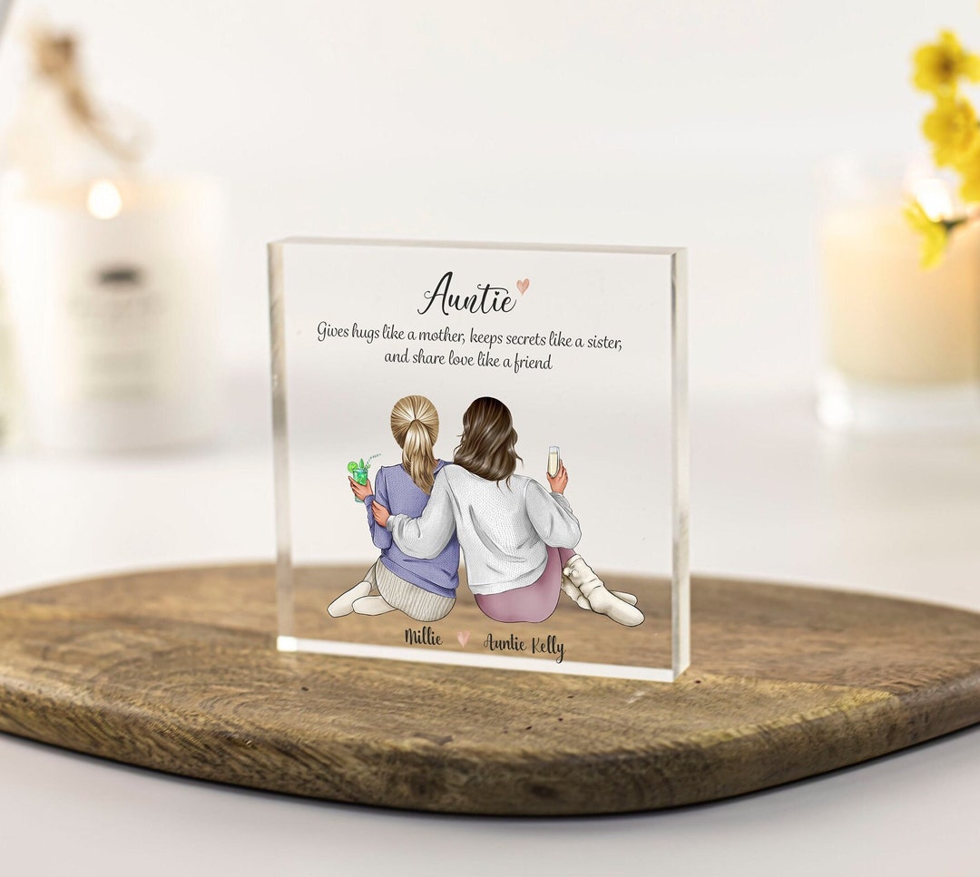 Personalisierte Tante Geschenk, Weihnachtsgeschenke für Tante, Geschenk