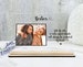 Best Friend Gifts, Photo Keepsake, Custom Print, Personalised Gift for BFF, Birthday gift for Friend, Plaque with stand, letterbox gift 