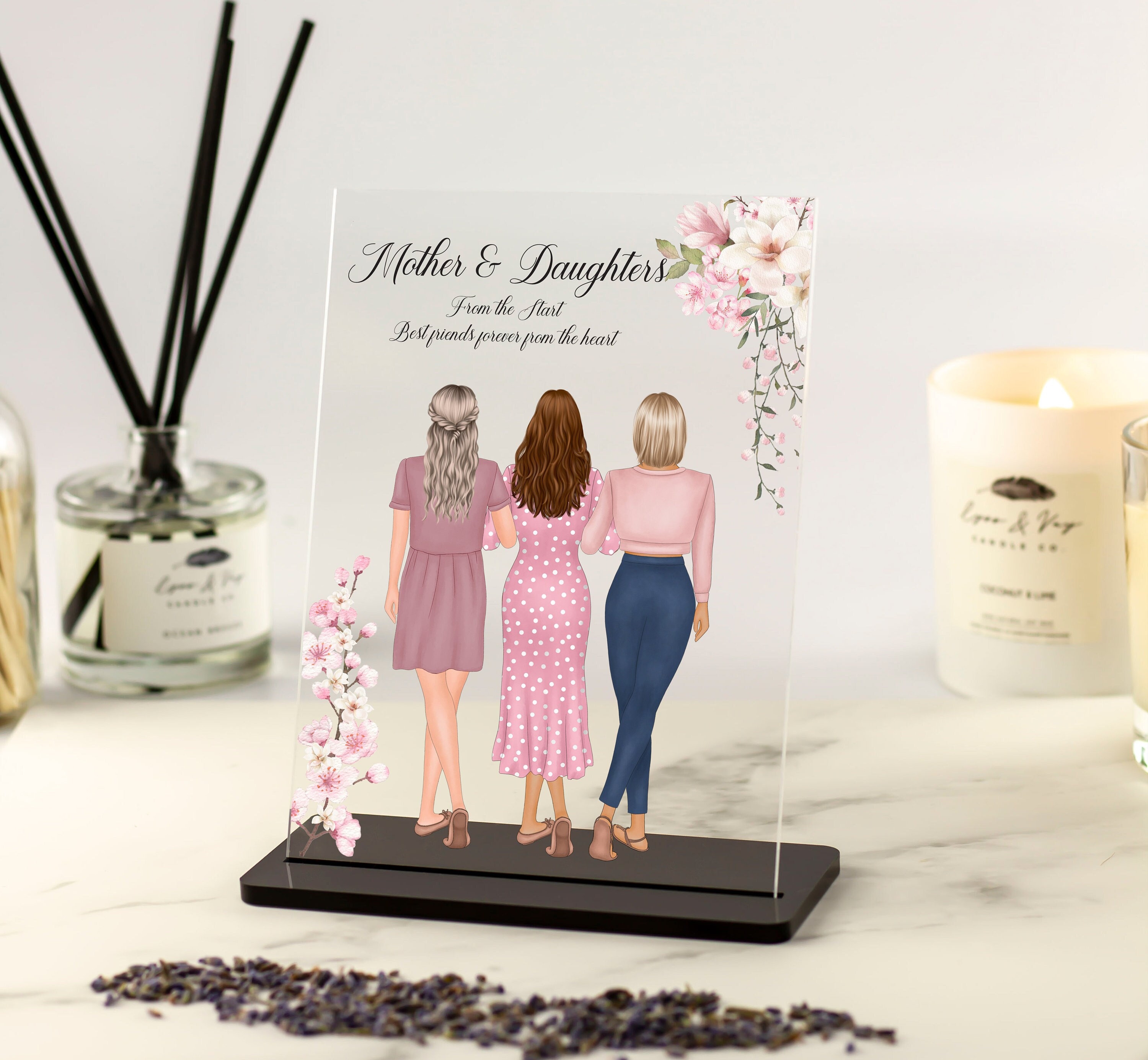 Puzzle shaped Acrylic Plaque Mothers Day Gifts Mom Birthday - Temu