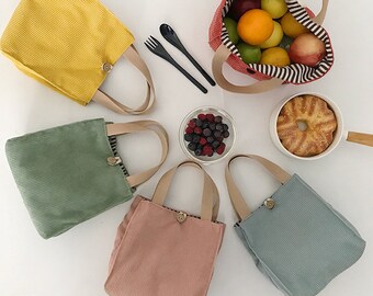 reusable lunch tote