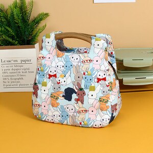 Animal Colorful Lunch Bag 7 Colors Lunch Tote Eco Friendly reusable ...