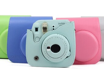 Fujifilm Instax Mini 8 9 Case with Strap / Instax Camera Case Pouch / Protective Case for Instax Mini 8 9 photo camera --Gift for her | Gift