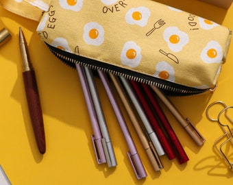 Étui à crayons en tissu floral - 5 couleurs -- | polyvalent | des enseignants sac de maquillage | | de sac cosmétique Pental | | cadeau organisateur de papeterie Pochette de stylo