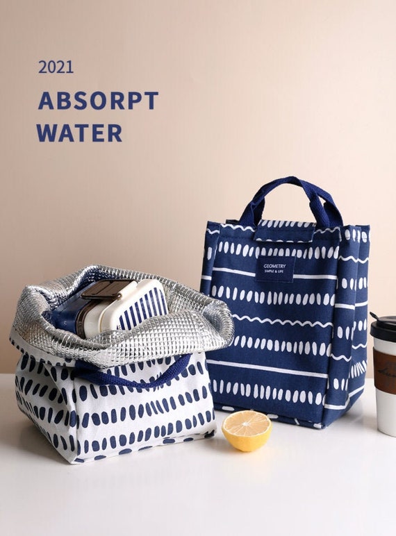 Colorful Insulated Lunch Bag 12 Colors Lunch Tote Eco Friendly