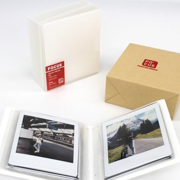 Fujifilm instax Square album film holder 2 in 1 pack for Fujfilm Instax Instant Square | SQ6 | SQ10 | SP3 (Only for Fujifilm Sqaure Film)
