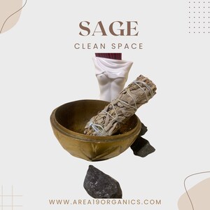 4&quot; California White Sage Smudge Stick